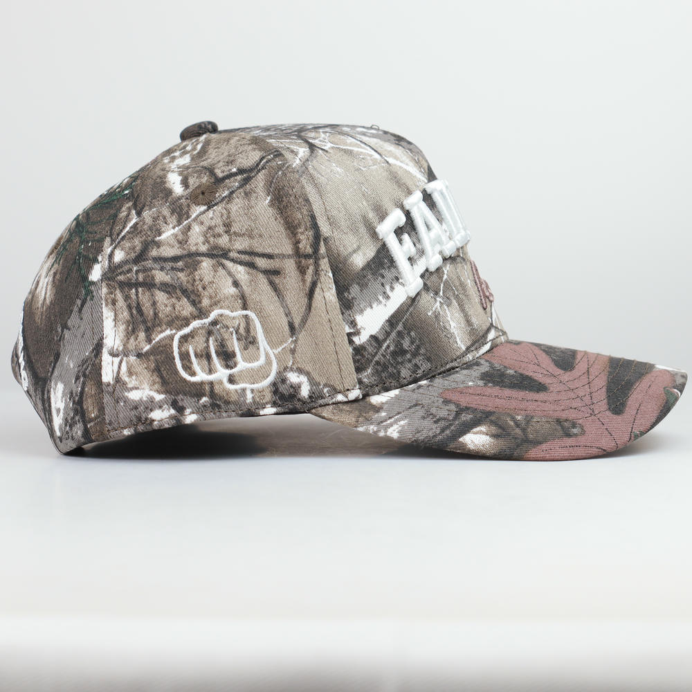 Custom 5 panel hat development sample