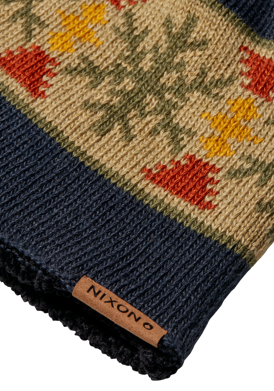 Custom knit beanie jacquard sample