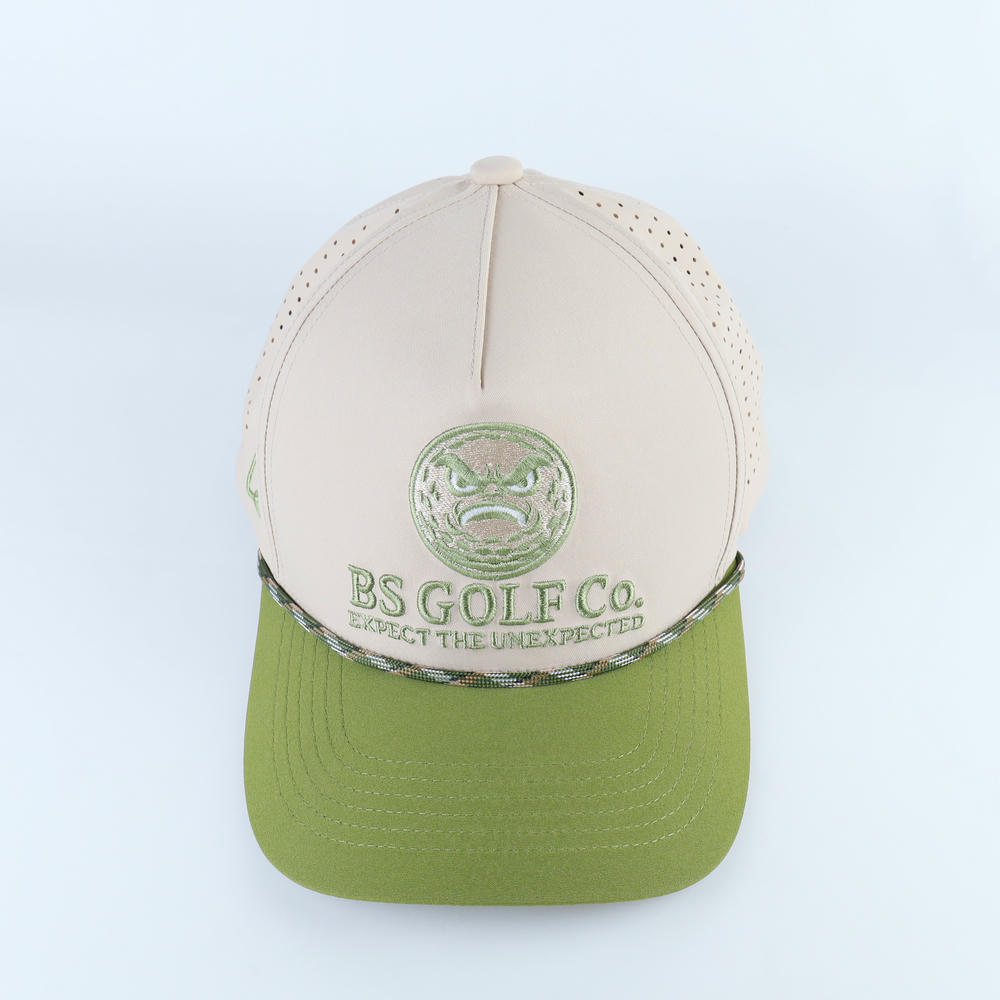 Breathable golf hat for clubs sample