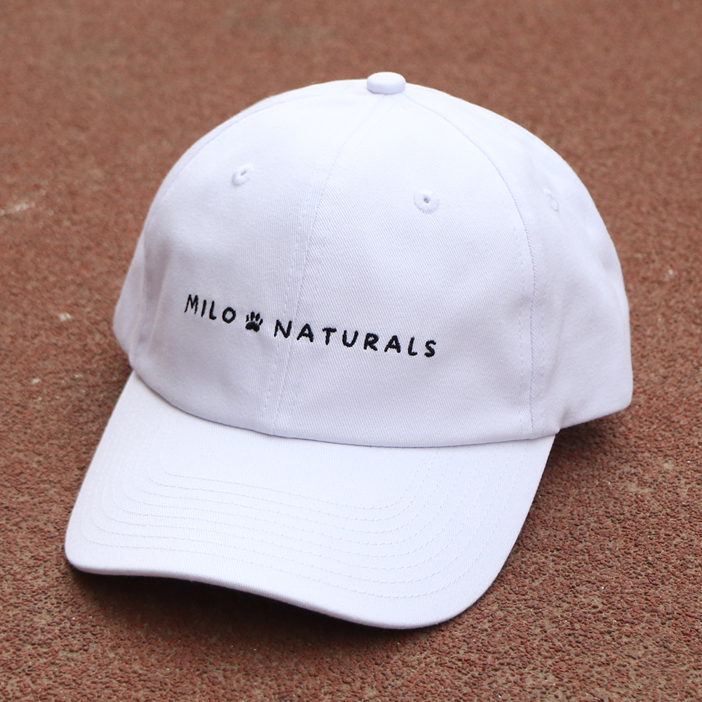 Custom dad hat garment washed unstructured sample